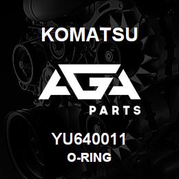YU640011 Komatsu O-RING | AGA Parts
