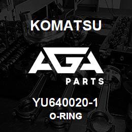 YU640020-1 Komatsu O-RING | AGA Parts