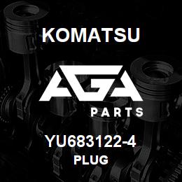 YU683122-4 Komatsu Plug | AGA Parts