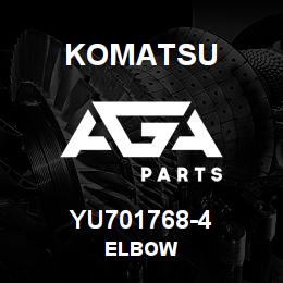 YU701768-4 Komatsu Elbow | AGA Parts