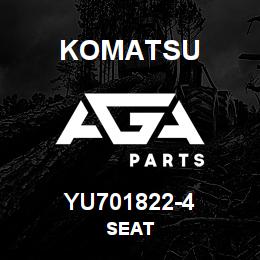 YU701822-4 Komatsu SEAT | AGA Parts