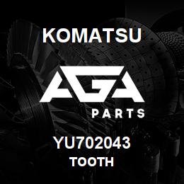 YU702043 Komatsu TOOTH | AGA Parts