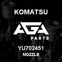 YU702451 Komatsu NOZZLE | AGA Parts