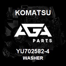 YU702582-4 Komatsu WASHER | AGA Parts