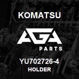 YU702726-4 Komatsu HOLDER | AGA Parts