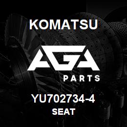 YU702734-4 Komatsu SEAT | AGA Parts