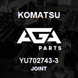YU702743-3 Komatsu JOINT | AGA Parts