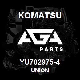 YU702975-4 Komatsu UNION | AGA Parts