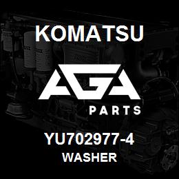 YU702977-4 Komatsu WASHER | AGA Parts