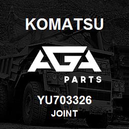 YU703326 Komatsu JOINT | AGA Parts