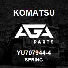 YU707944-4 Komatsu SPRING | AGA Parts YU707944-4 Komatsu SPRING | AGA Parts
