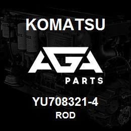 YU708321-4 Komatsu ROD | AGA Parts