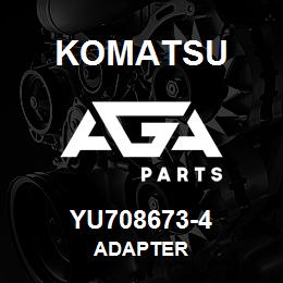 YU708673-4 Komatsu ADAPTER | AGA Parts YU708673-4 Komatsu ADAPTER | AGA Parts