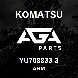 YU708833-3 Komatsu Arm | AGA Parts