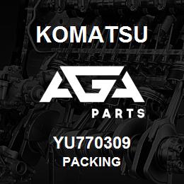 YU770309 Komatsu PACKING | AGA Parts