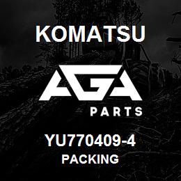 YU770409-4 Komatsu PACKING | AGA Parts