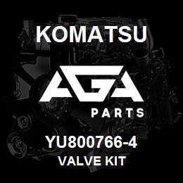YU800766-4 Komatsu VALVE KIT | AGA Parts YU800766-4 Komatsu VALVE KIT | AGA Parts