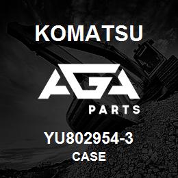 YU802954-3 Komatsu CASE | AGA Parts