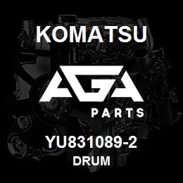 YU831089-2 Komatsu Drum | AGA Parts