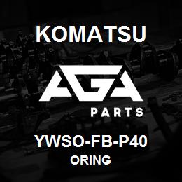 YWSO-FB-P40 Komatsu ORING | AGA Parts