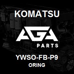 YWSO-FB-P9 Komatsu ORING | AGA Parts YWSO-FB-P9 Komatsu ORING | AGA Parts