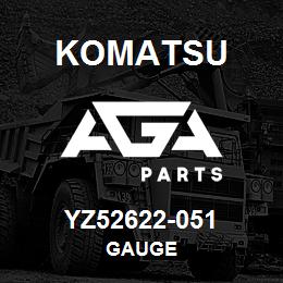 YZ52622-051 Komatsu GAUGE | AGA Parts