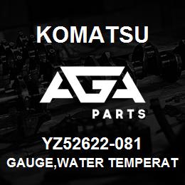 YZ52622-081 Komatsu GAUGE,WATER TEMPERATURE | AGA Parts