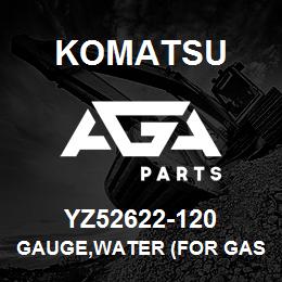 YZ52622-120 Komatsu GAUGE,WATER (FOR GASOLINE ENGINE) | AGA Parts