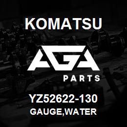 YZ52622-130 Komatsu GAUGE,WATER | AGA Parts