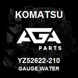 YZ52622-210 Komatsu GAUGE,WATER | AGA Parts