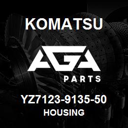 YZ7123-9135-50 Komatsu HOUSING | AGA Parts