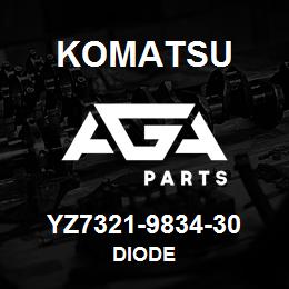 YZ7321-9834-30 Komatsu DIODE | AGA Parts