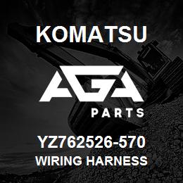YZ762526-570 Komatsu WIRING HARNESS | AGA Parts