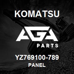 YZ769100-789 Komatsu PANEL | AGA Parts