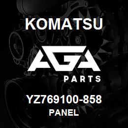 YZ769100-858 Komatsu PANEL | AGA Parts