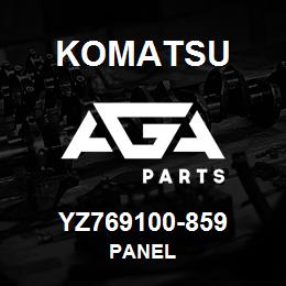 YZ769100-859 Komatsu PANEL | AGA Parts