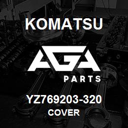 YZ769203-320 Komatsu COVER | AGA Parts