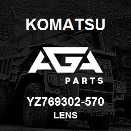 YZ769302-570 Komatsu LENS | AGA Parts