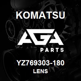 YZ769303-180 Komatsu LENS | AGA Parts
