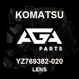 YZ769382-020 Komatsu LENS | AGA Parts