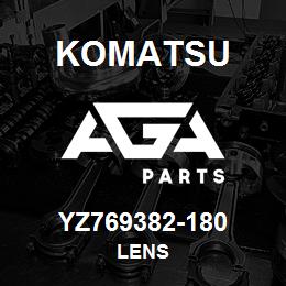 YZ769382-180 Komatsu LENS | AGA Parts