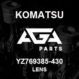 YZ769385-430 Komatsu LENS | AGA Parts