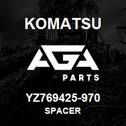 YZ769425-970 Komatsu SPACER | AGA Parts