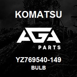 YZ769540-149 Komatsu BULB | AGA Parts