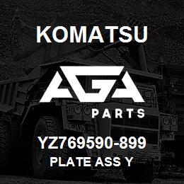 YZ769590-899 Komatsu PLATE ASS Y | AGA Parts YZ769590-899 Komatsu PLATE ASS Y | AGA Parts