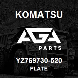 YZ769730-520 Komatsu PLATE | AGA Parts