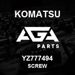 YZ777494 Komatsu SCREW | AGA Parts