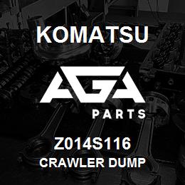 Z014S116 Komatsu CRAWLER DUMP | AGA Parts
