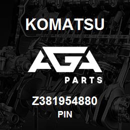Z381954880 Komatsu PIN | AGA Parts