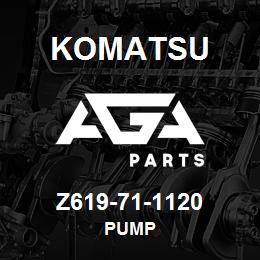 Z619-71-1120 Komatsu PUMP | AGA Parts